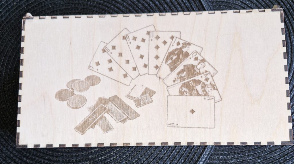 Boite de pions pour jeux de cartes