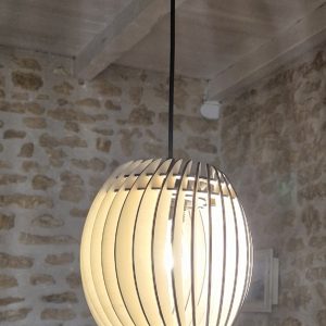 Lustre lamelles
