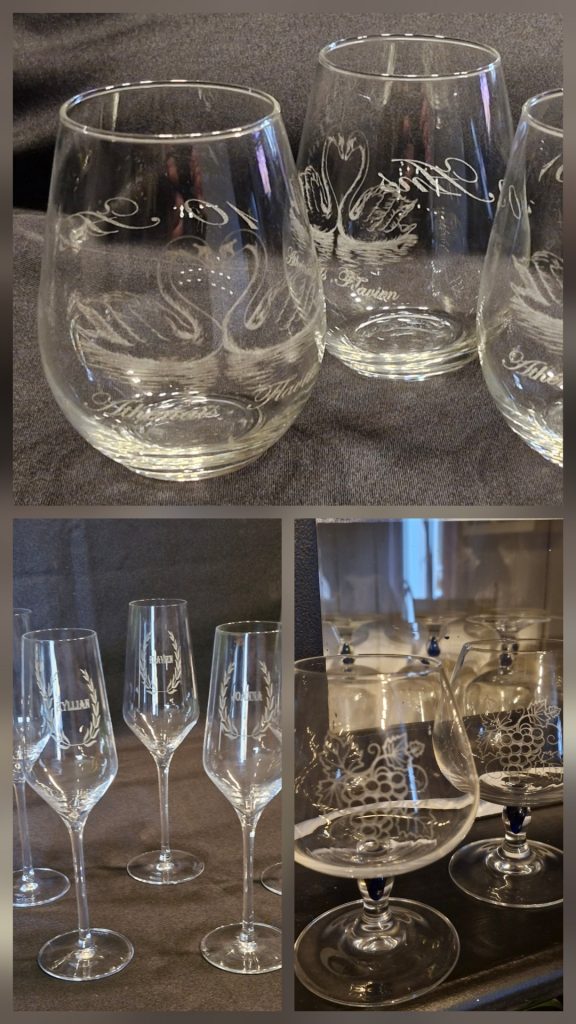 Gravure sur verre